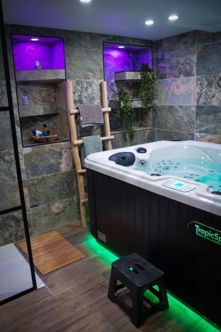 Nuit De La Sagesse "Jacuzzi Terrasse Et Parking Prive" Apartment Rouen Ngoại thất bức ảnh