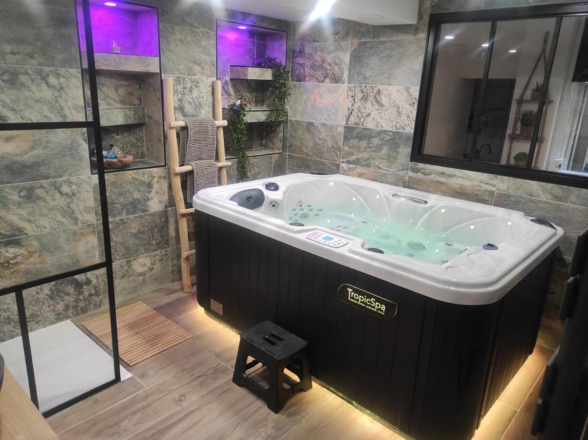 Nuit De La Sagesse "Jacuzzi Terrasse Et Parking Prive" Apartment Rouen Ngoại thất bức ảnh
